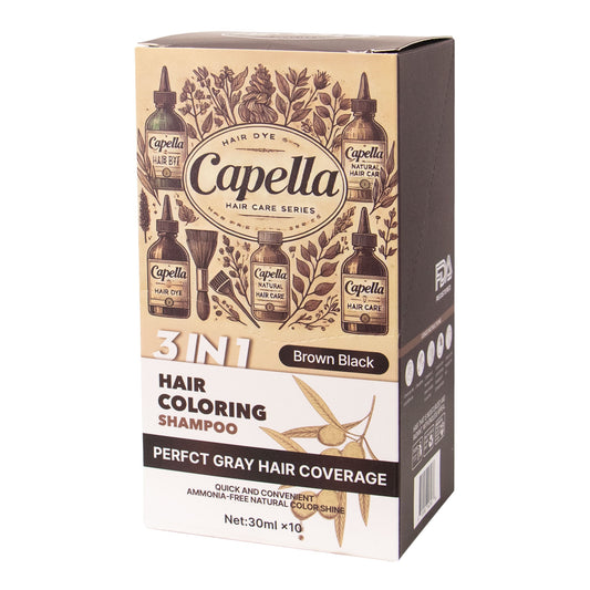 Shampoo Cubre Canas Capella 3 en 1 - Cubre Canas, Nutre y Lava el Cabello